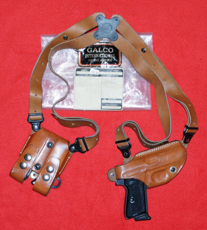 PPKS Galco International Miami Classic Shoulder System for Walther PPK 